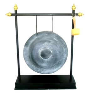 Bronze Gong In Stand