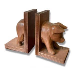 Pig Bookends Head/tail