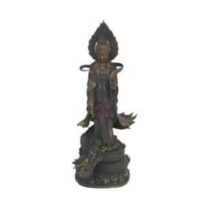 19" Kwan Yin on Dragon