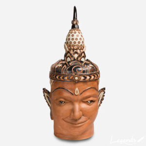 35" Young Man Atavar Ceramic Head