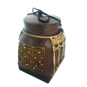 Rice Basket With Glass