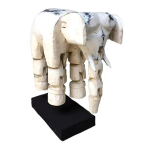 White Elephant on Stand