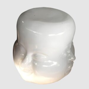 Ceramic Stool with Four Faces