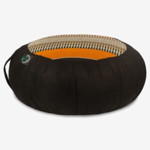 14" Yoga Cushion with Patterned Top