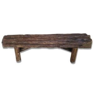 64" Old Teak Wood Bench