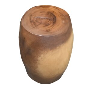 18" Round Solid Wood Stool