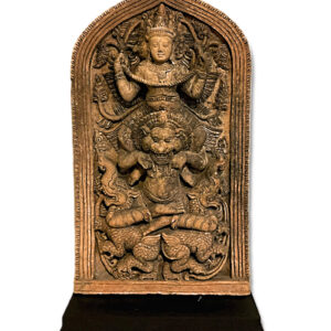 28" Old Terra Cotta Khmer Relief