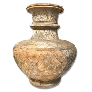 18" Old Lanna Style Water Vase