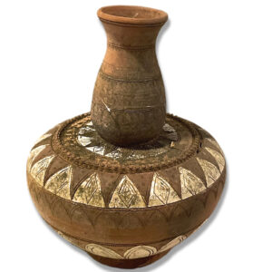 18" Old Style Lanna Water Vessel