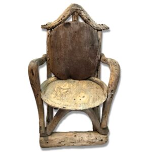 Antique Teak Farmer's Chair