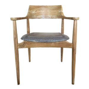 Teak Arm Chair with Back Rest and Cushion